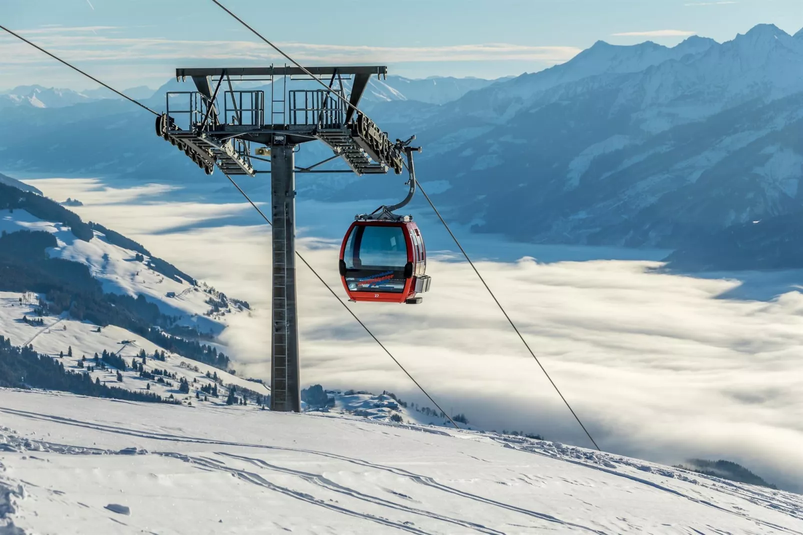 AlpenPura - Chalet Steinbock-Gebied winter 5km