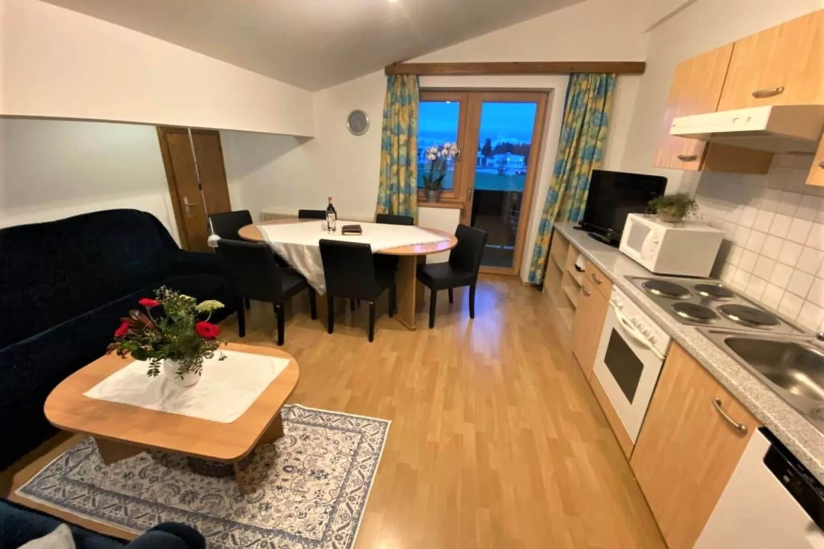 Ferienwohnung am Bio-Bauernhof-Keuken