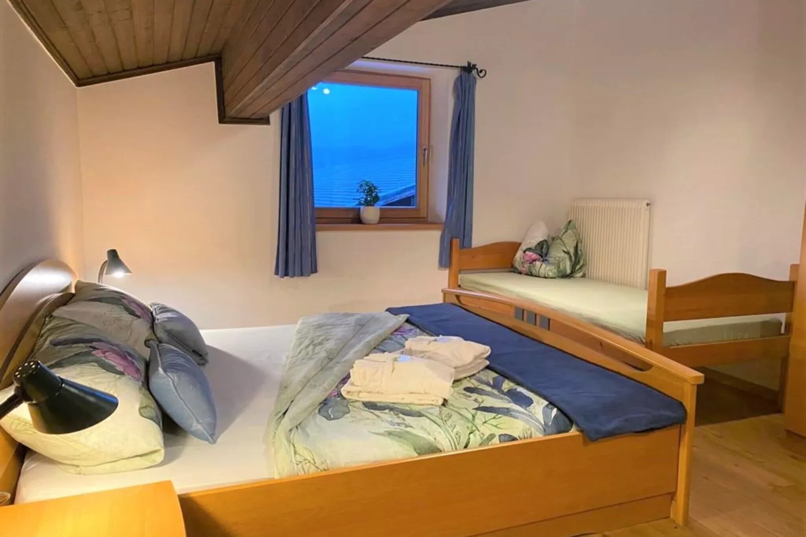 Ferienwohnung am Bio-Bauernhof-Slaapkamer