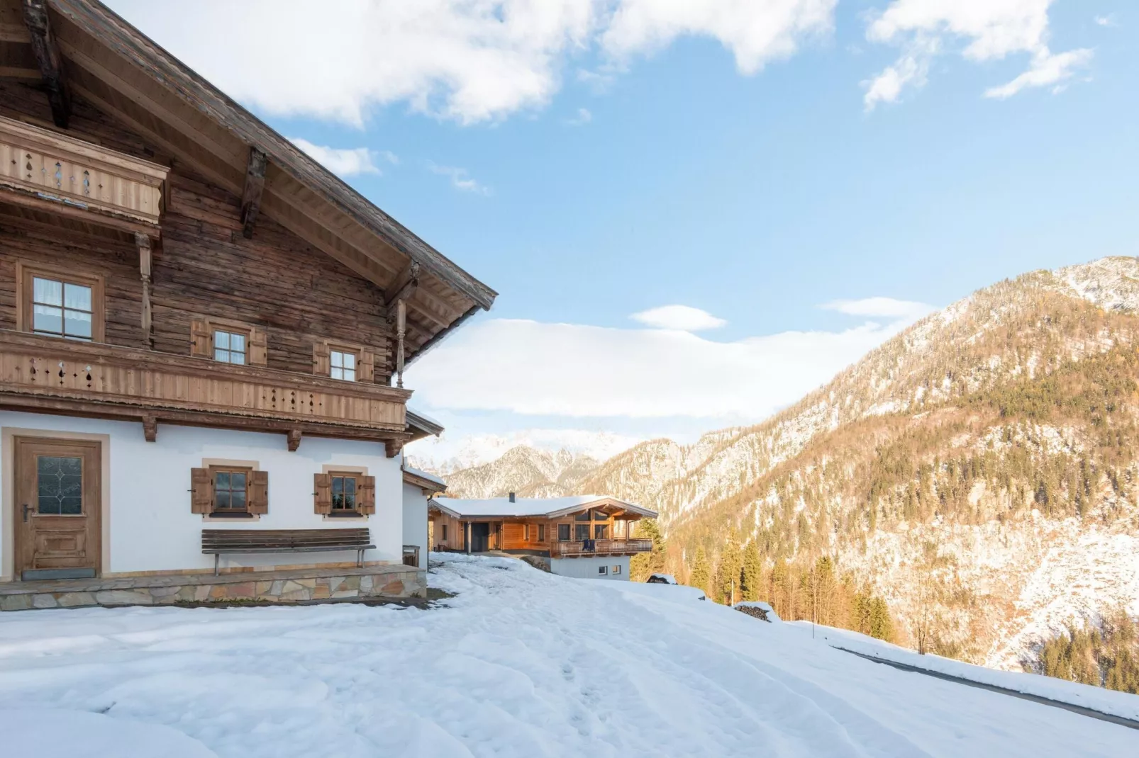 Bauernhaus Hochfilzen-Exterieur winter