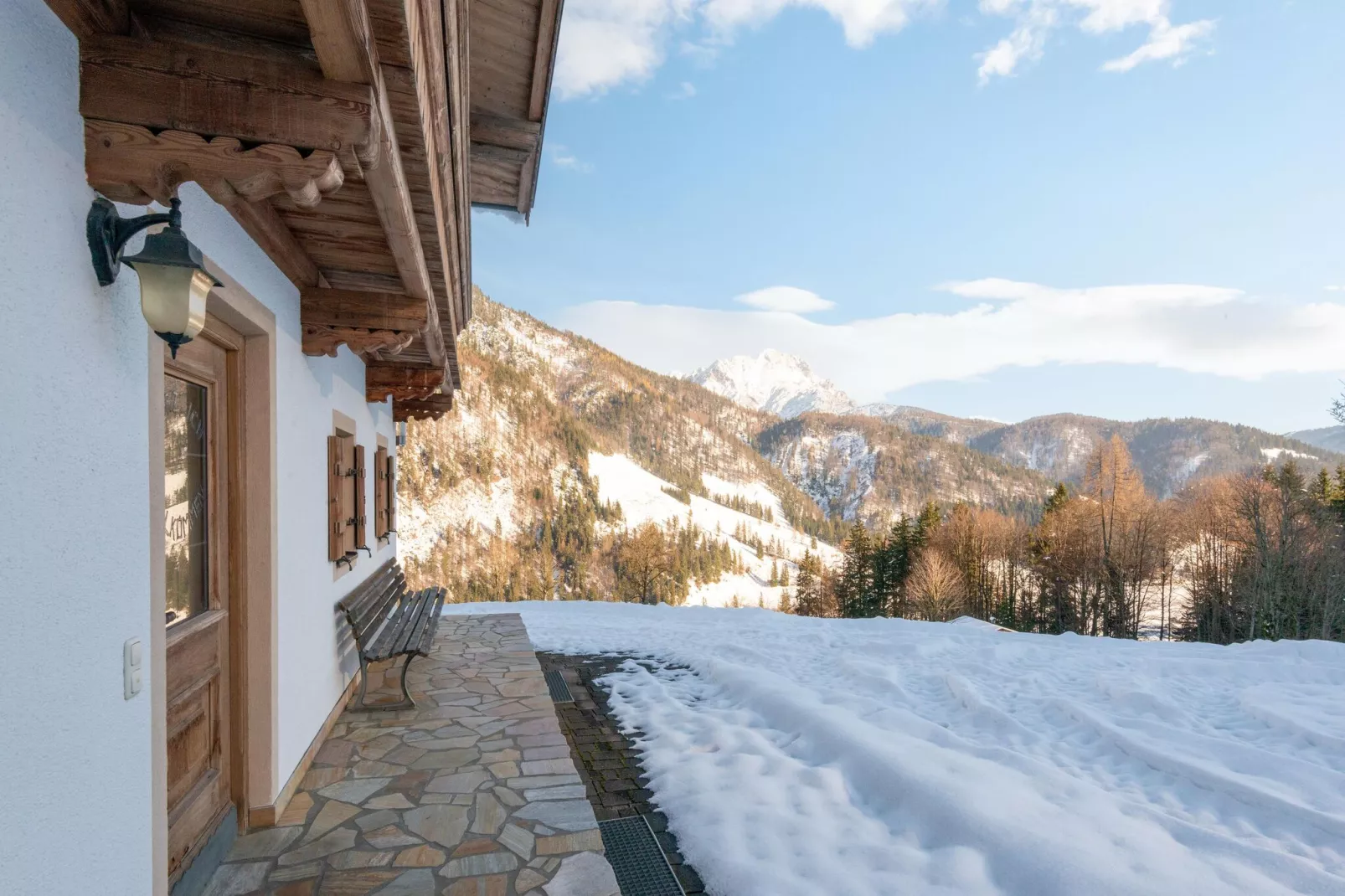 Bauernhaus Hochfilzen-Hal-ontvangst