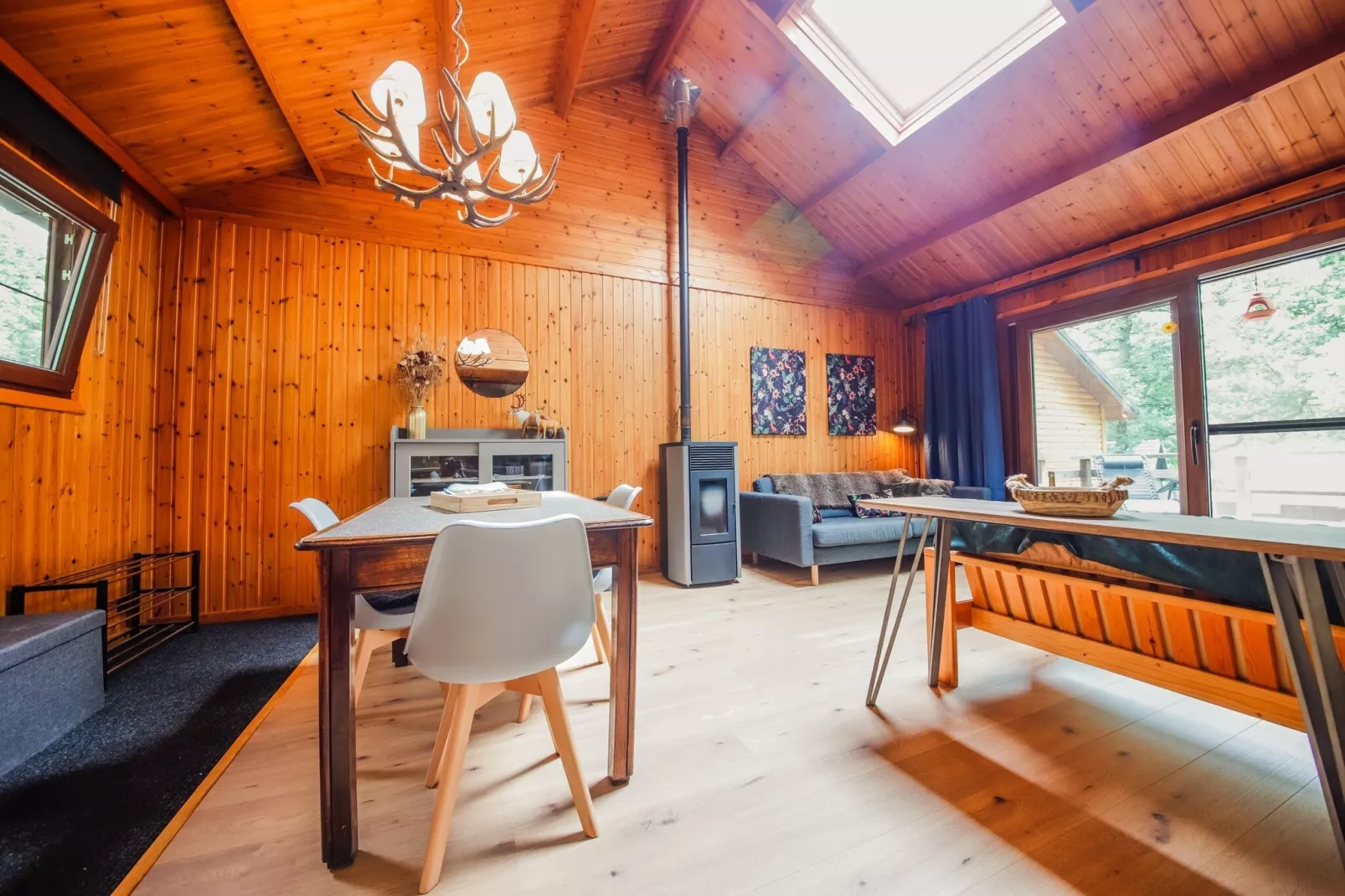 Chalet le beau Renard-Eetkamer