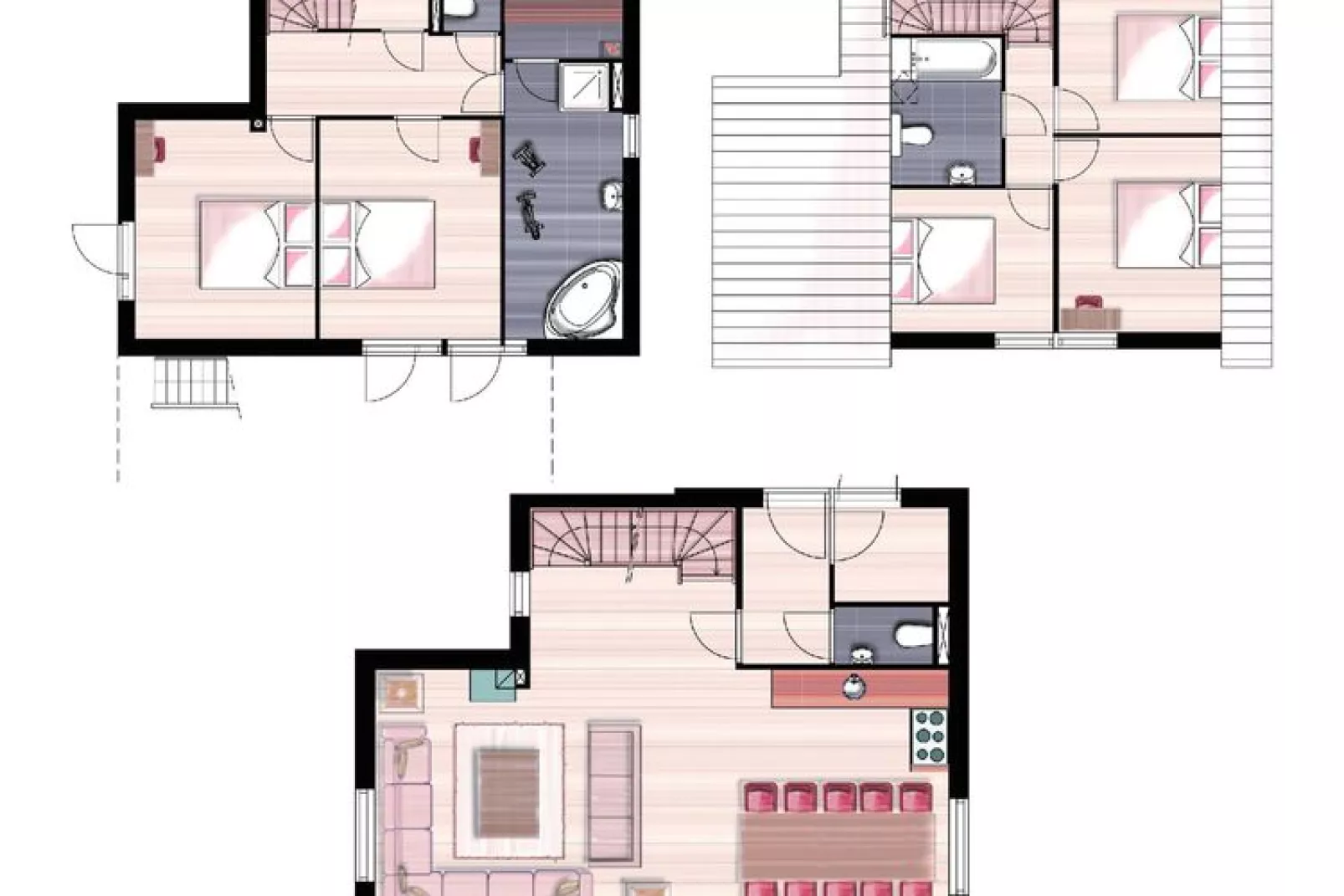Villa Obersee Extra Luxe, Eifeler Tor-Plattegrond