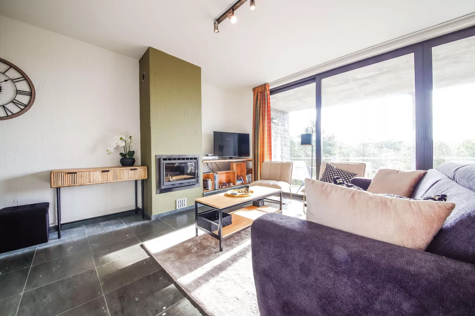 Castel 'Golf' Appart 4 Pers-Woonkamer