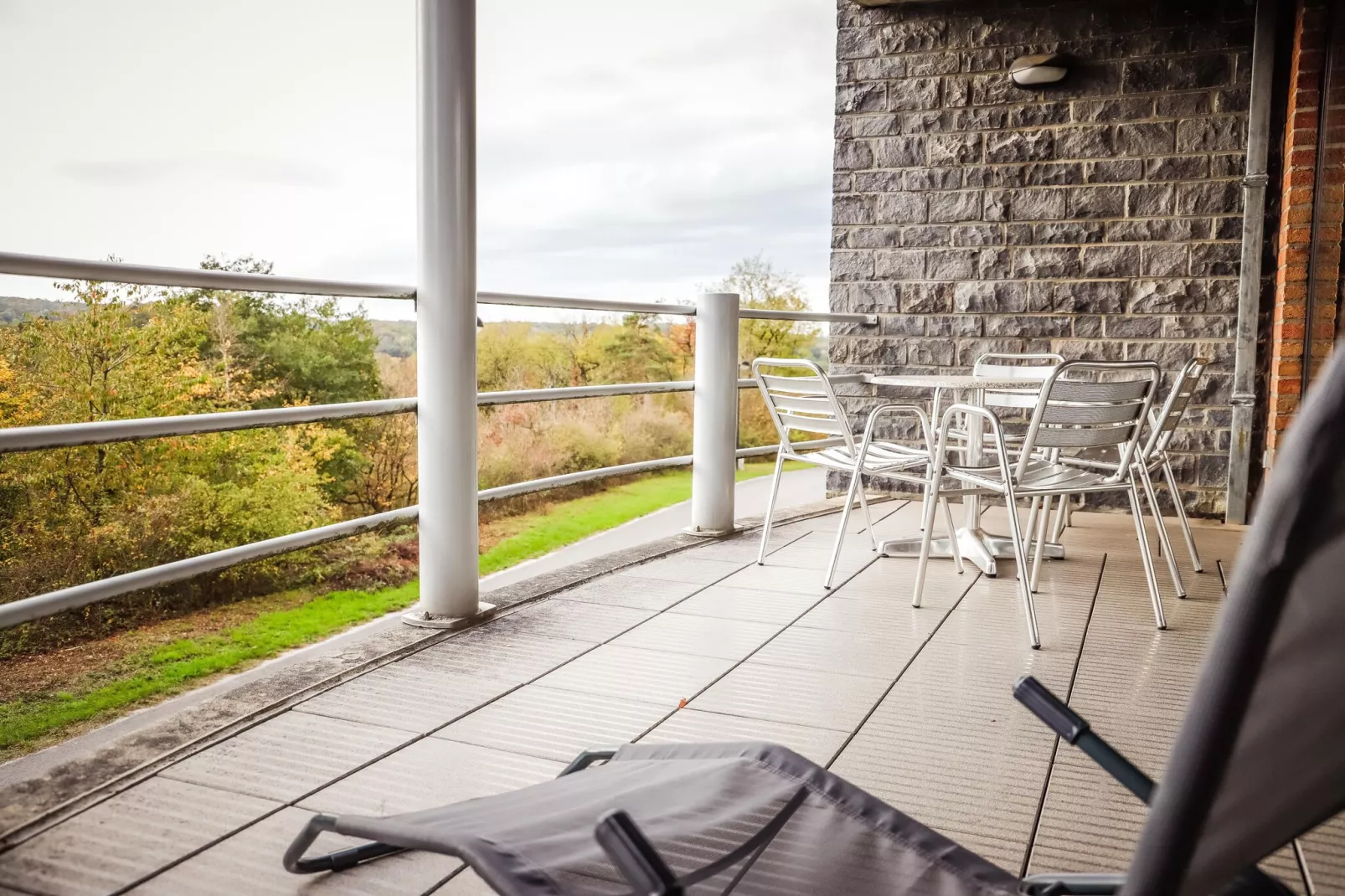 Castel 'Golf' Appart 4 Pers-Terrasbalkon