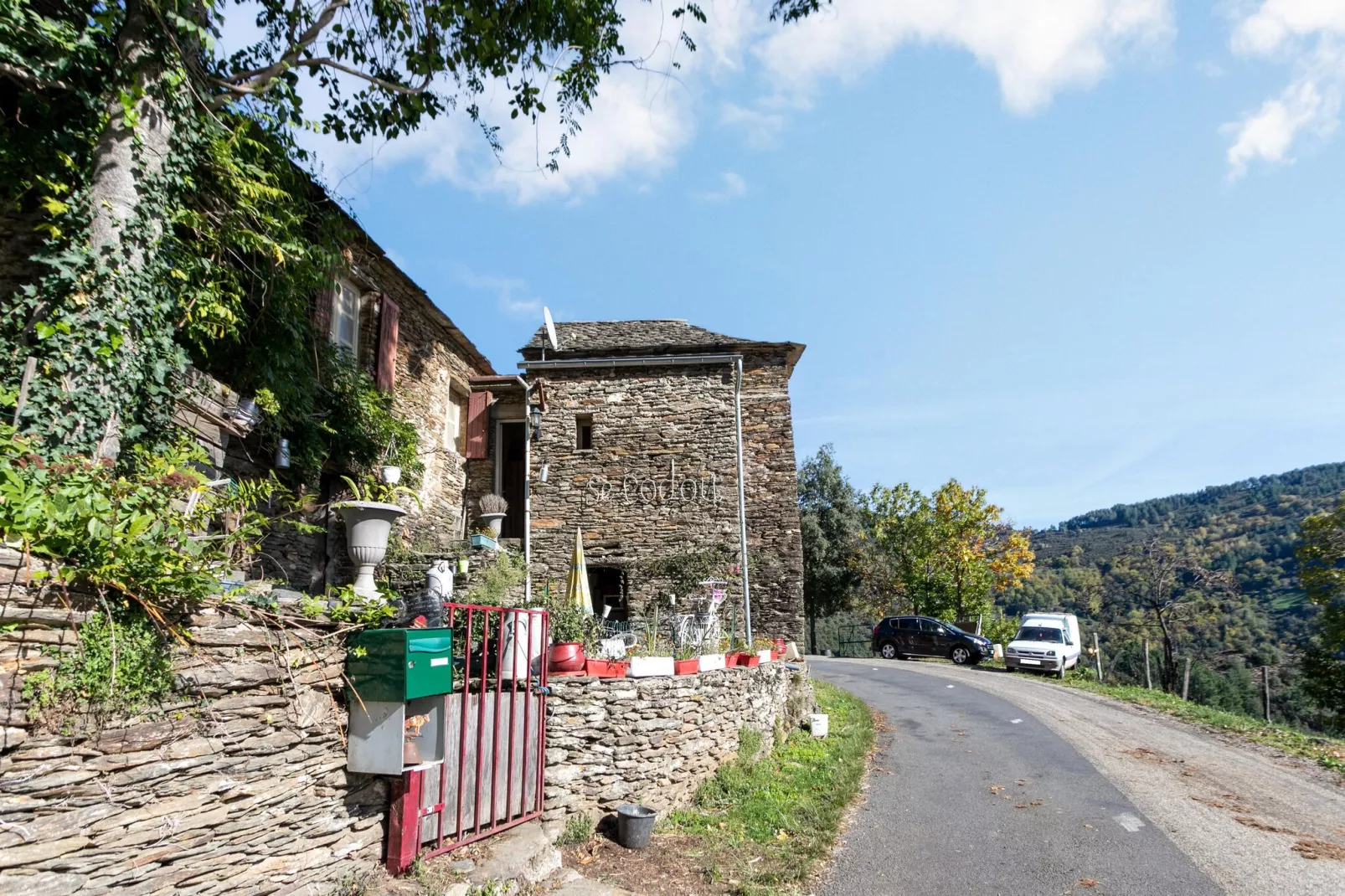 La Chataigne-Gebieden zomer 1km