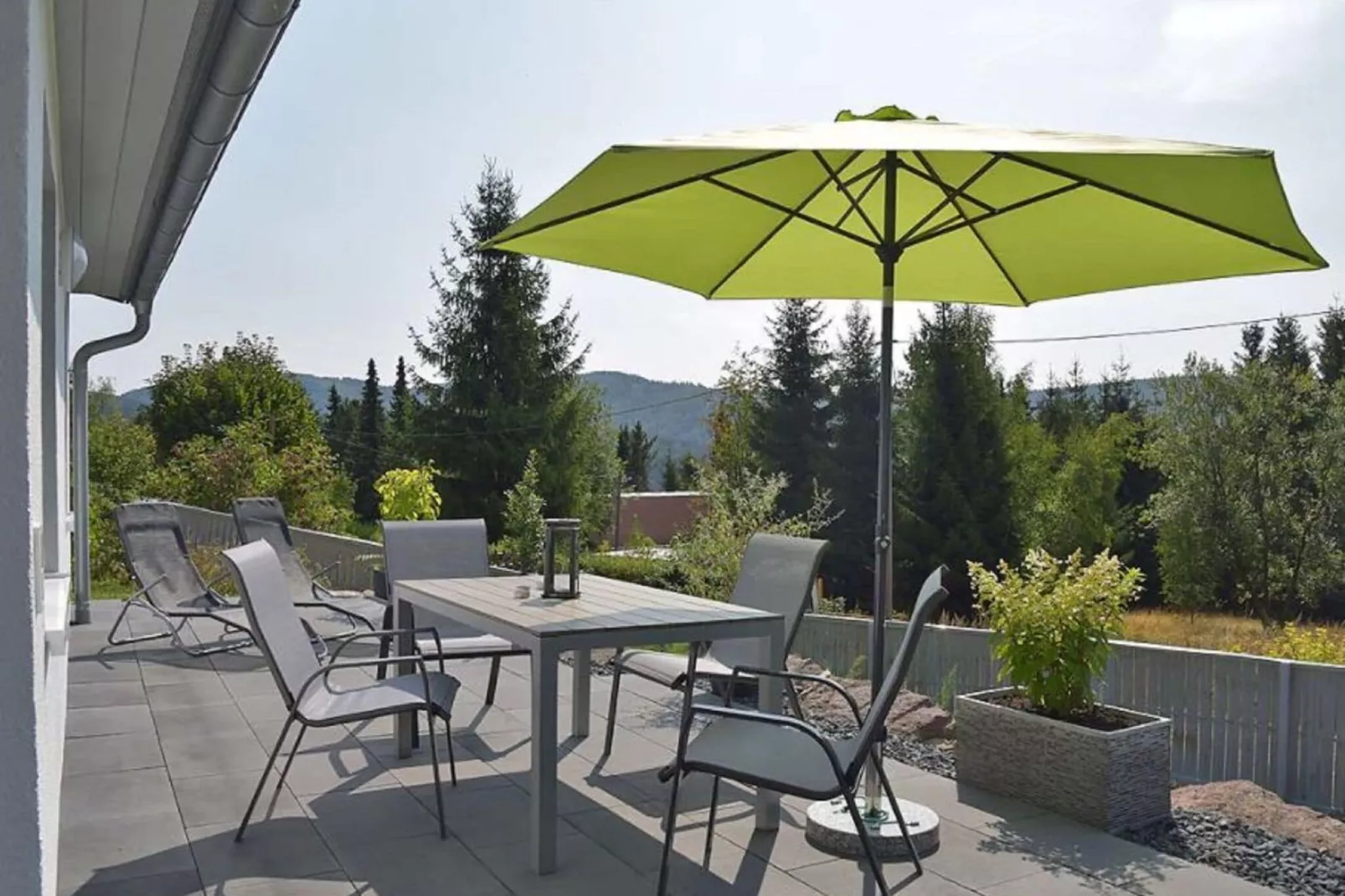 Ferienhaus Anna-Terrasbalkon