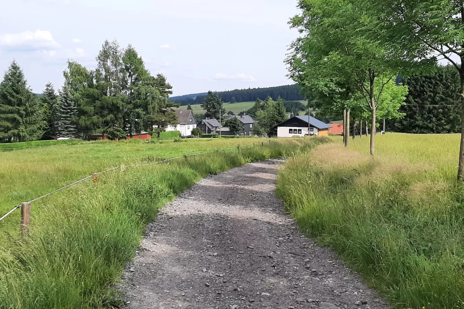 Gasse-Gebieden zomer 5km