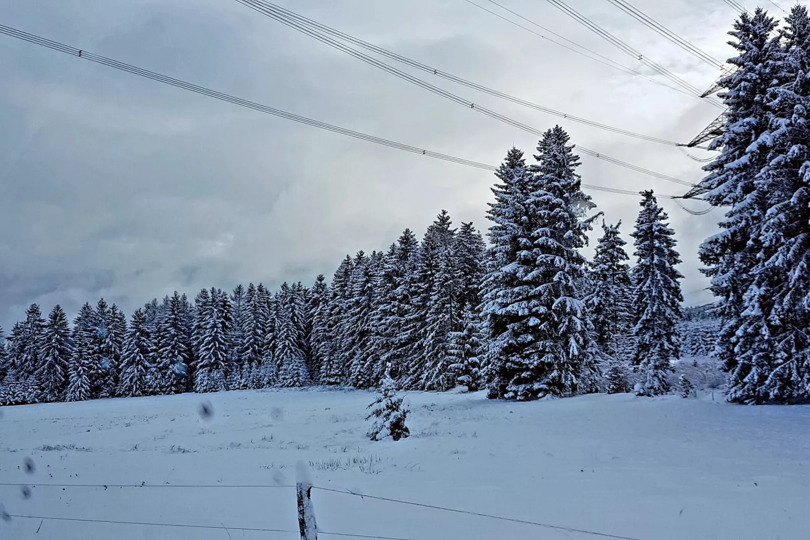 Gasse-Gebied winter 20km