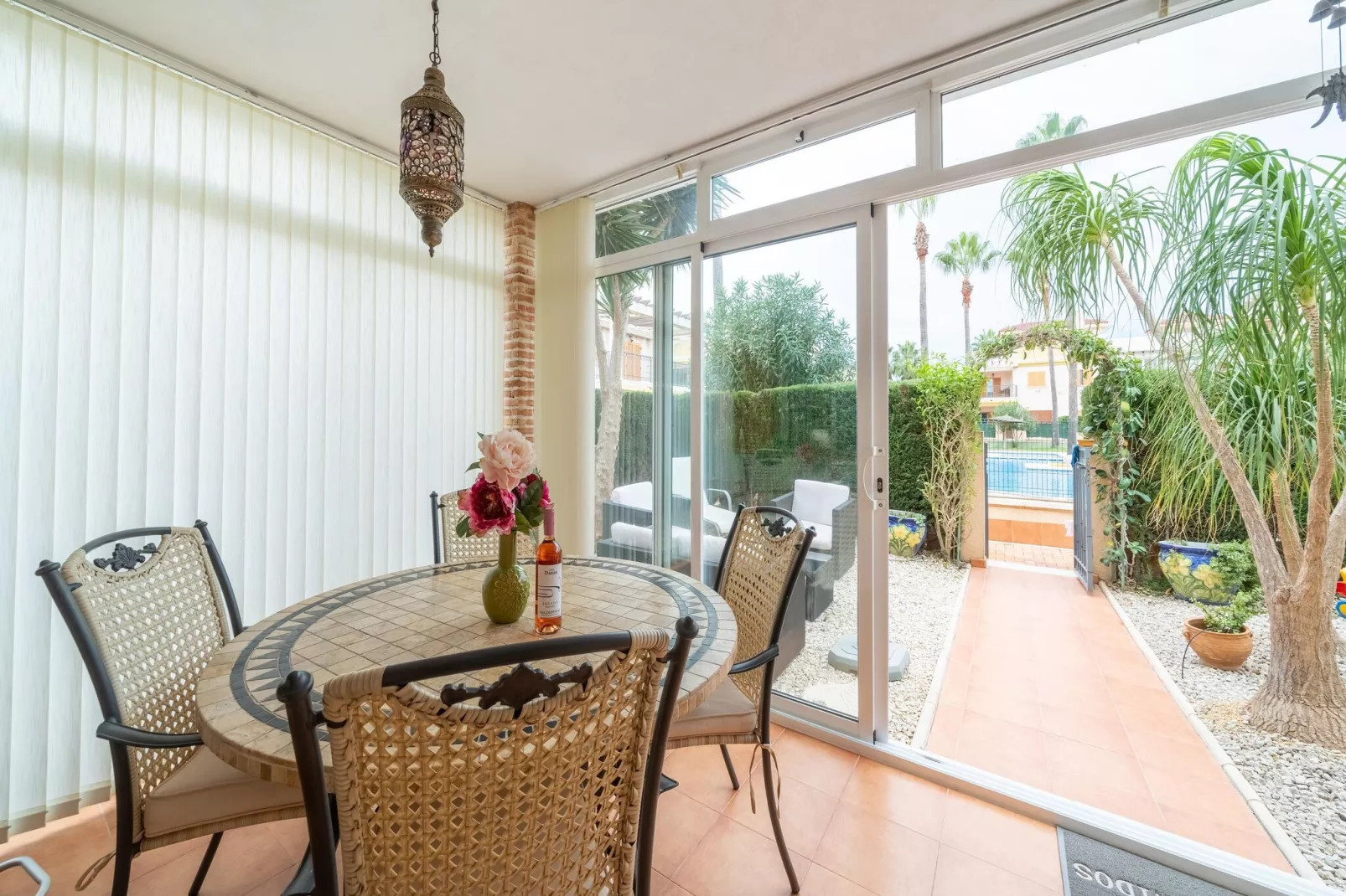 La casa de Shanaya - Terrasbalkon