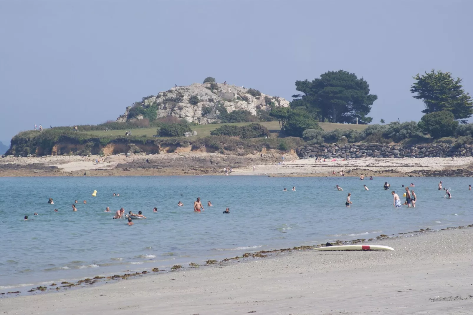 Granitsteinhaus in St Pol-de-Léon-Gebieden zomer 20km