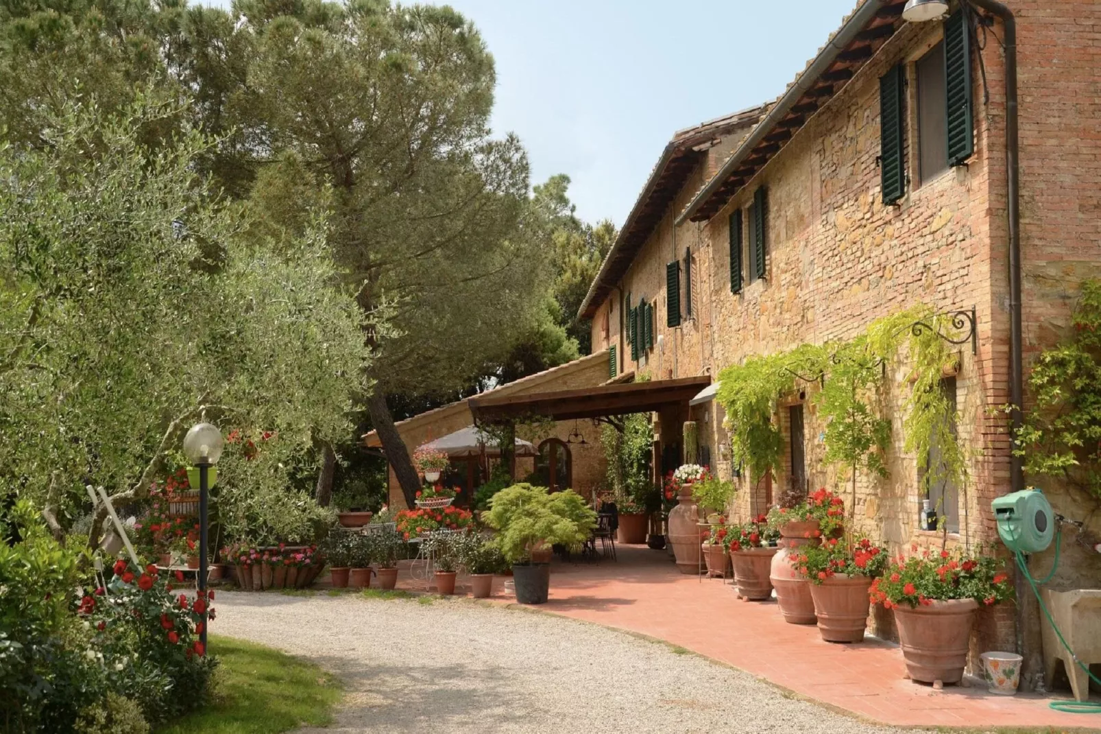 Casa Vacanze Podere Settefrati - Montaione-Buitenkant zomer