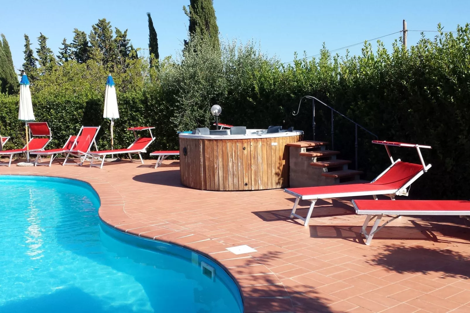 Casa Vacanze Podere Settefrati - Montaione-Zwembad