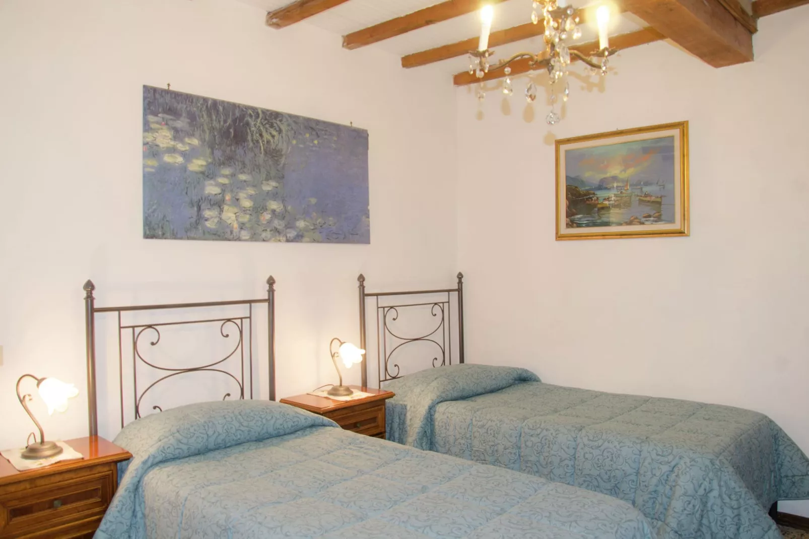 Casa Vacanze Podere Settefrati - Montaione-Slaapkamer