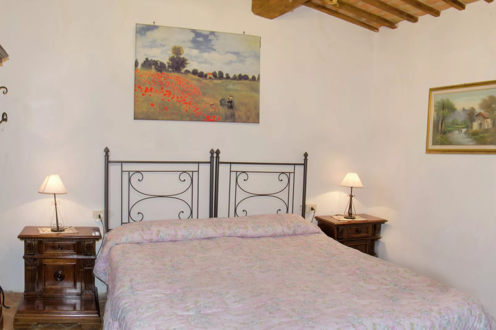 Casa Vacanze Podere Settefrati - Montaione-Slaapkamer