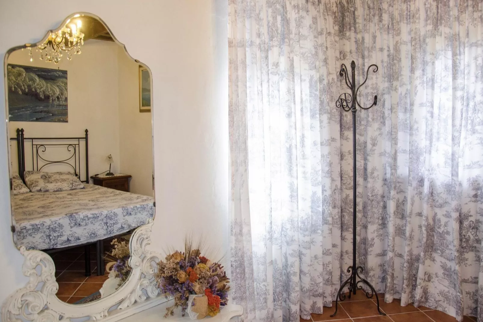 Casa Vacanze Podere Settefrati - Montaione-Slaapkamer