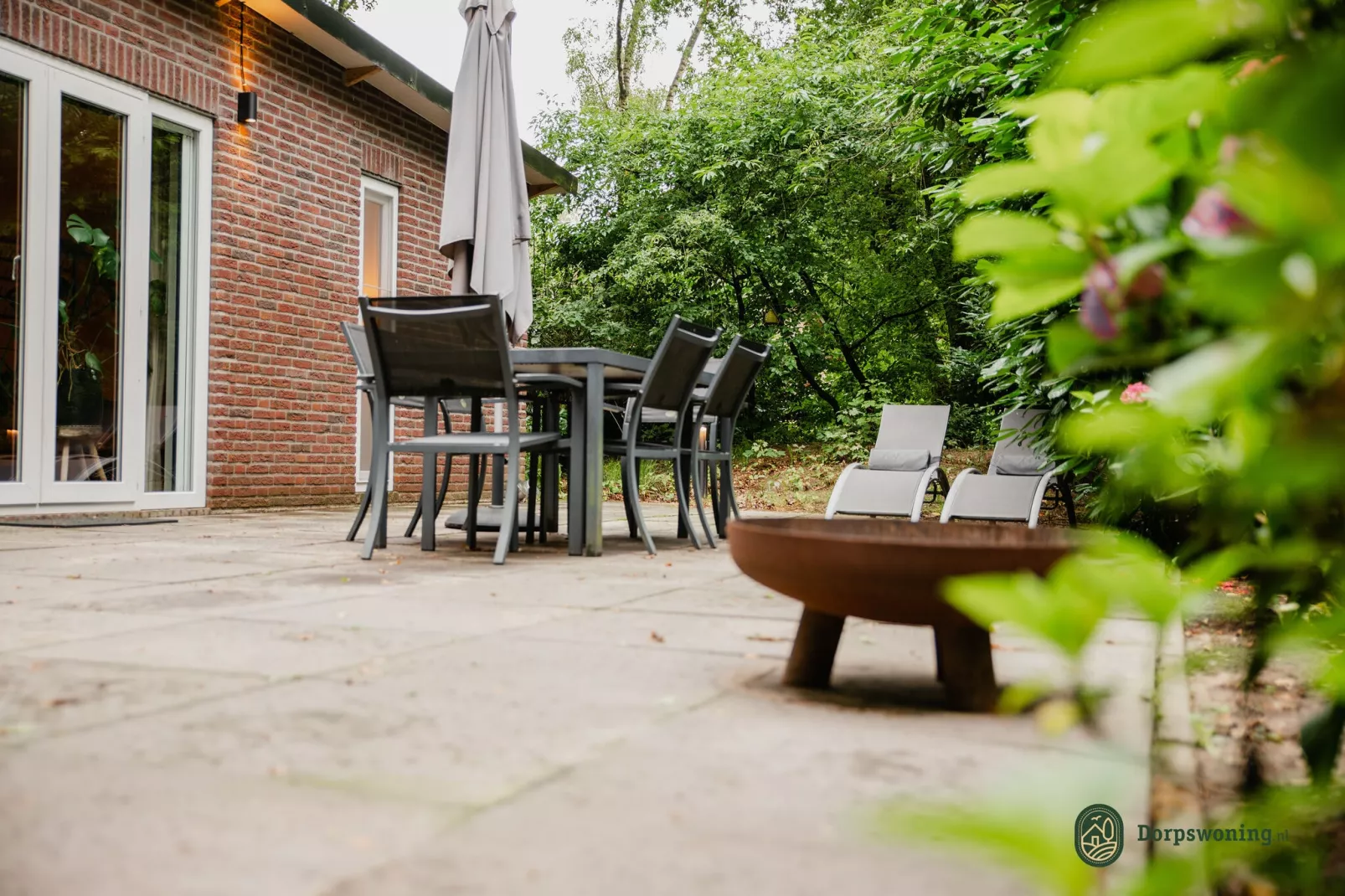 Dorpswoning In het Bos-Terrasbalkon