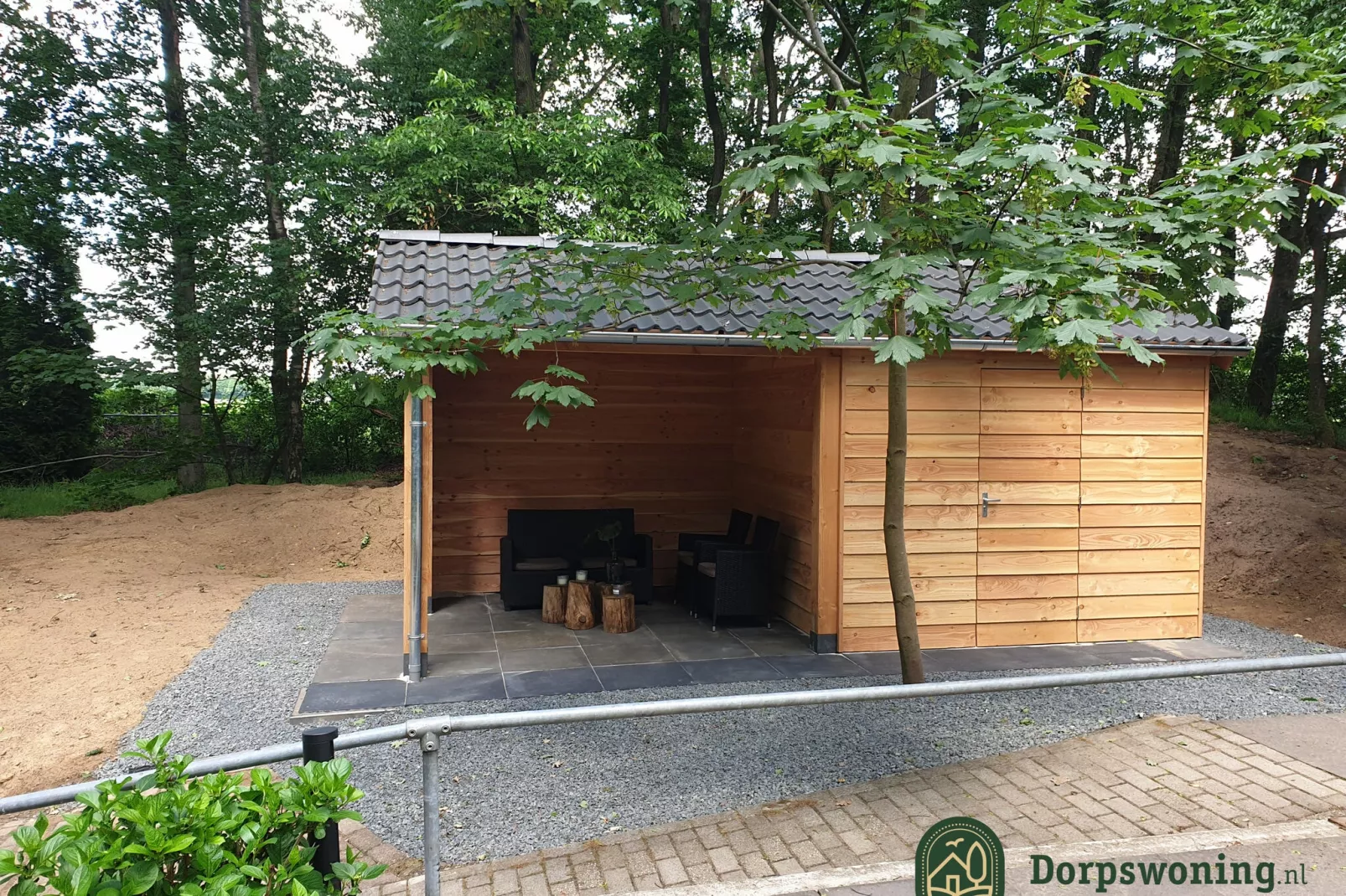 Dorpswoning In het Bos-Terrasbalkon