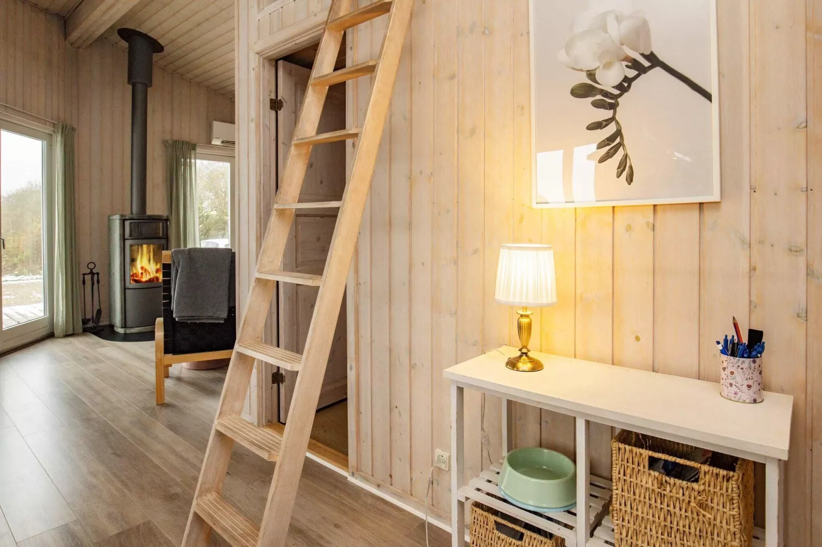 Gezellig vakantiehuis in Vestervig met sauna-Binnen