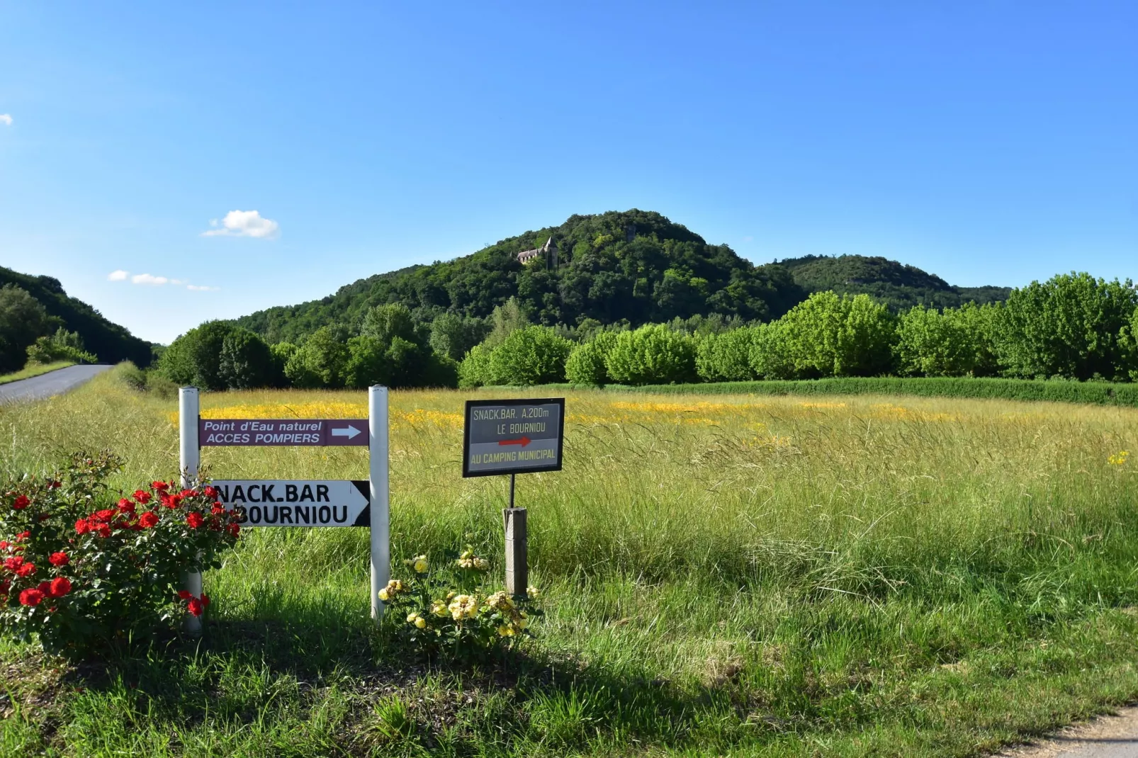 St Julien de Lampon-Gebieden zomer 5km