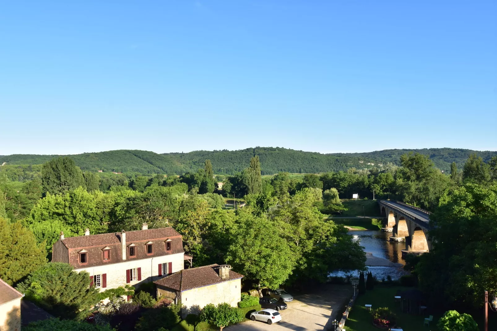 St Julien de Lampon-Gebieden zomer 20km