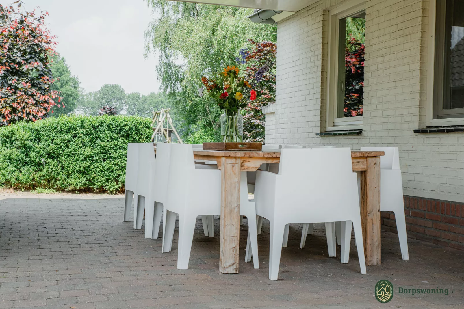 Dorpswoning Het Landelijke-Terrasbalkon