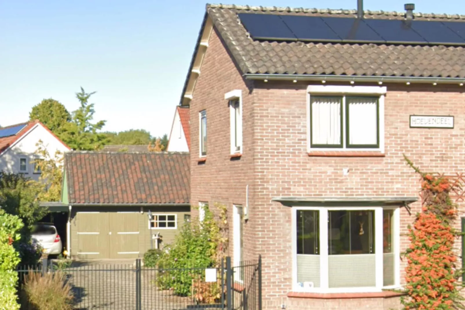 Vakantiewoning Hoevendeel-Buitenkant zomer