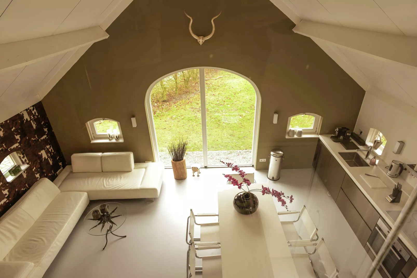 Design lodge Twente-Woonkamer