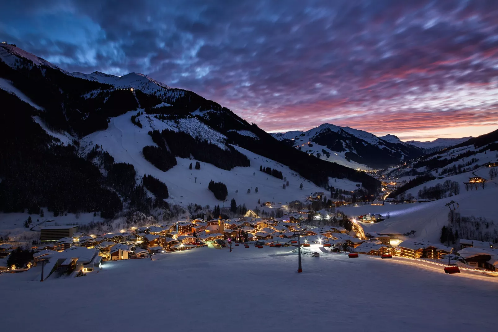 Saalbach Suite 1-Gebied winter 5km