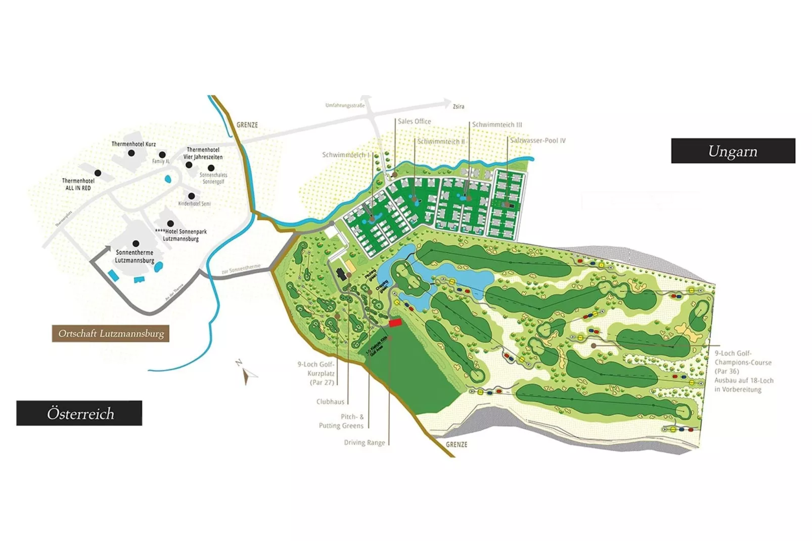 Pannonia M03-Parkfaciliteiten