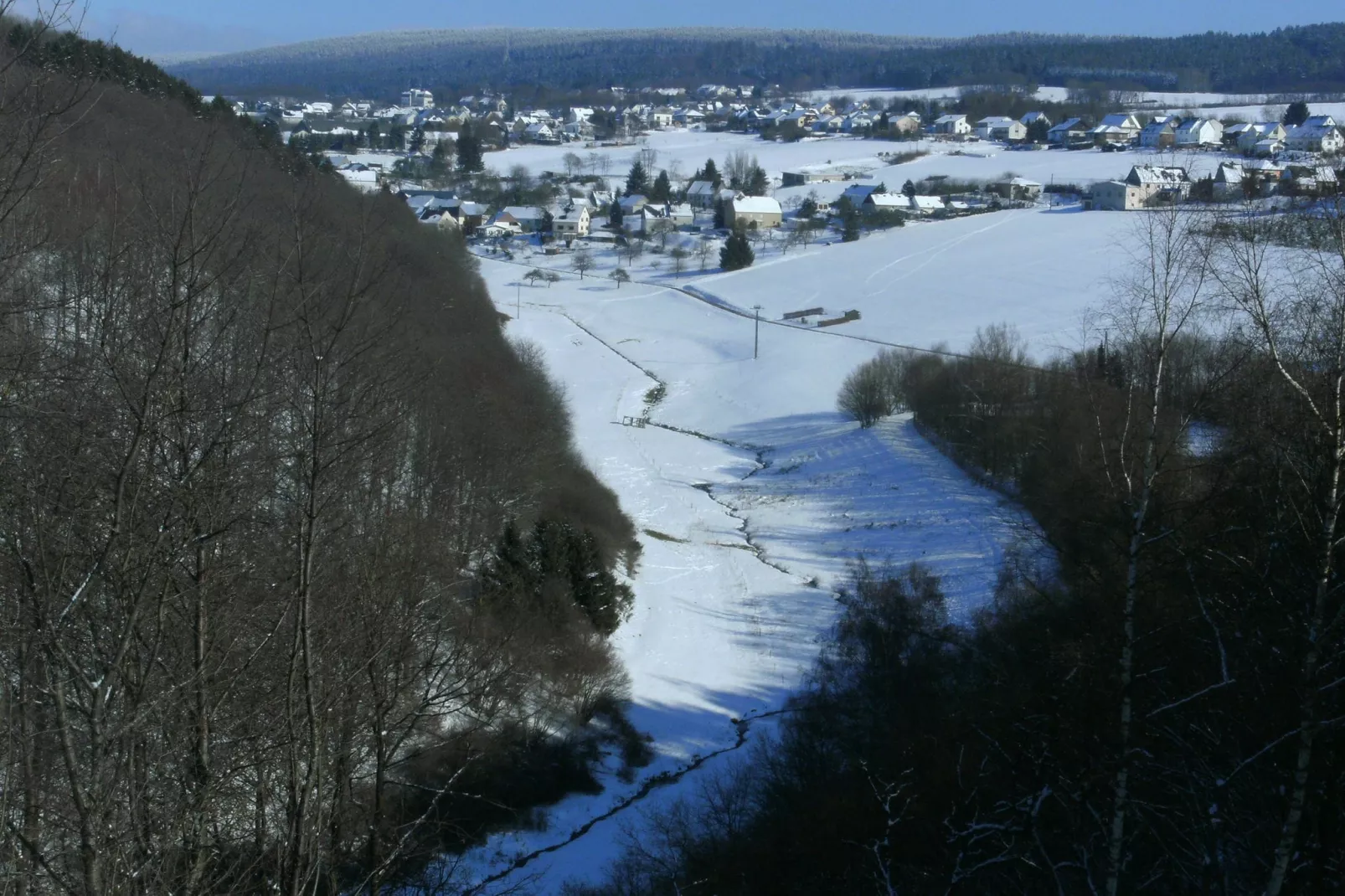 Dachstube-Uitzicht winter