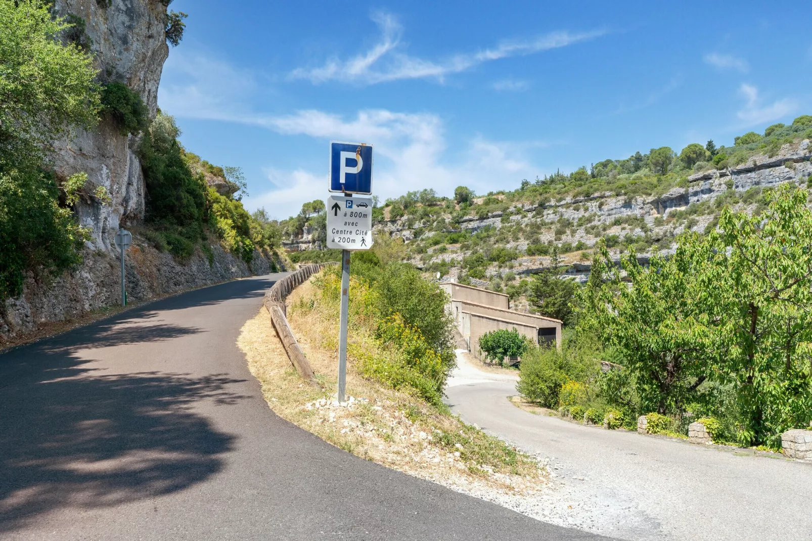 Villa Les Gorges-Gebieden zomer 1km