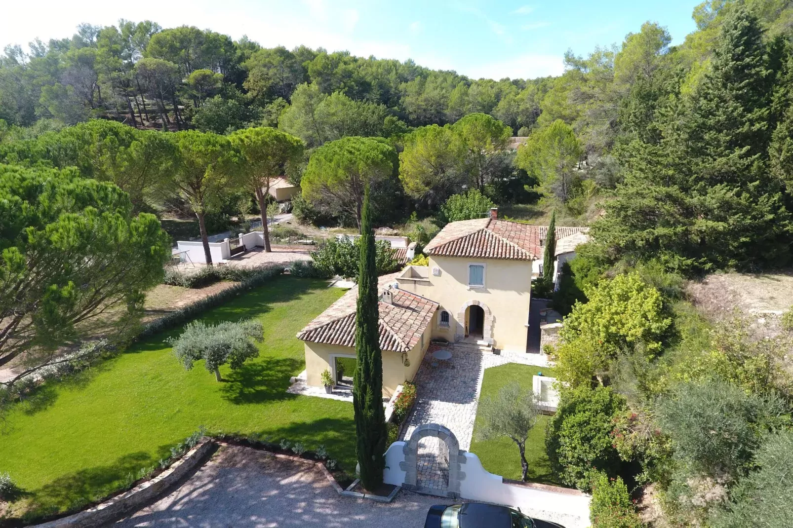 Villa Casaou-Buitenkant zomer