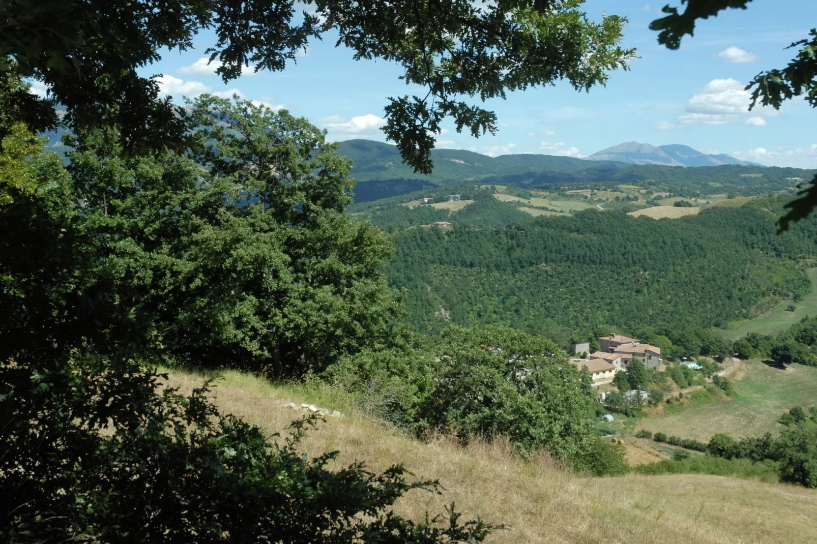 Casal Baruffa- Gorgaccia-Uitzicht winter