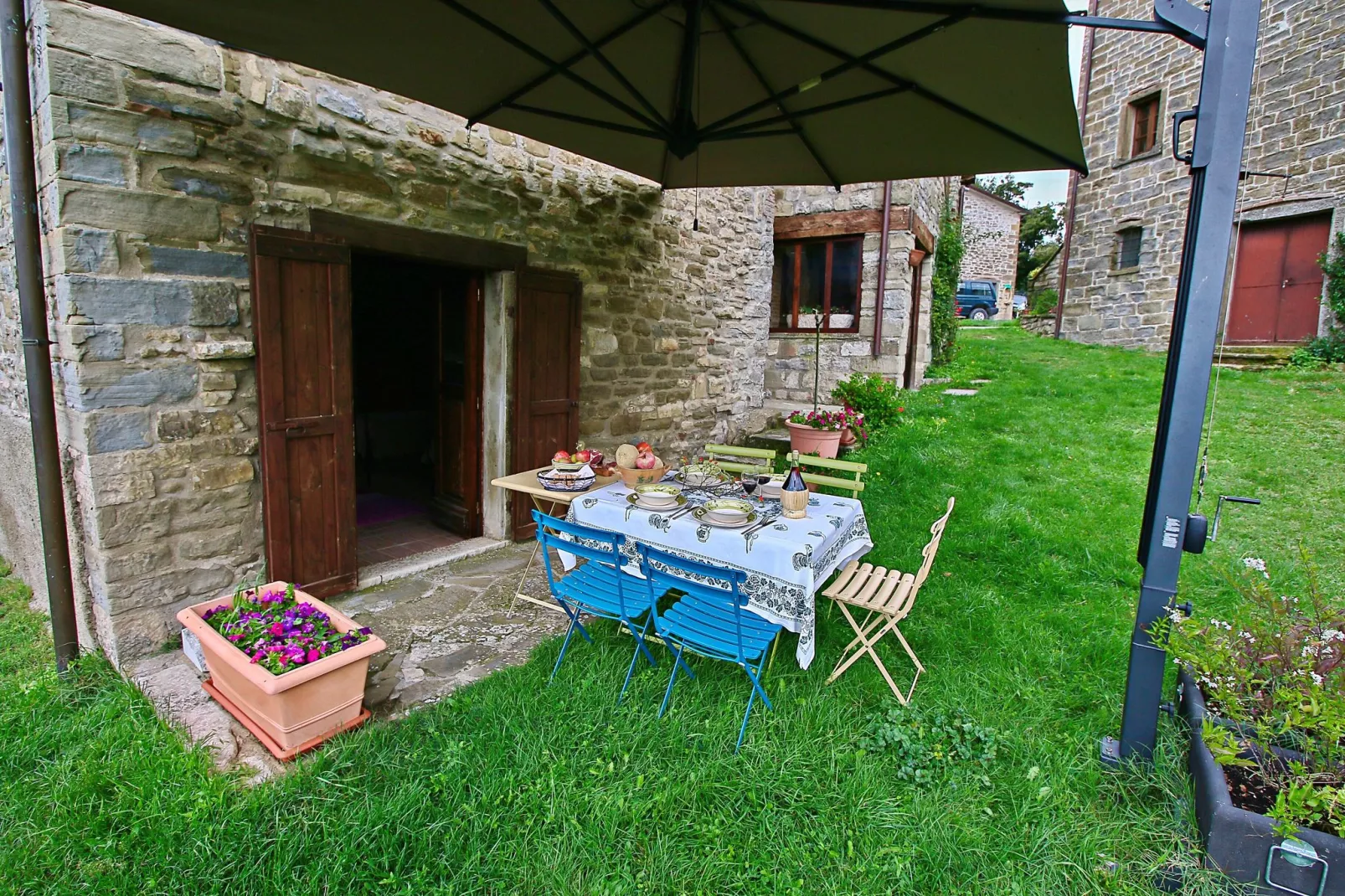 Nicchio di Rosa- Cerro Vecchio-Terrasbalkon