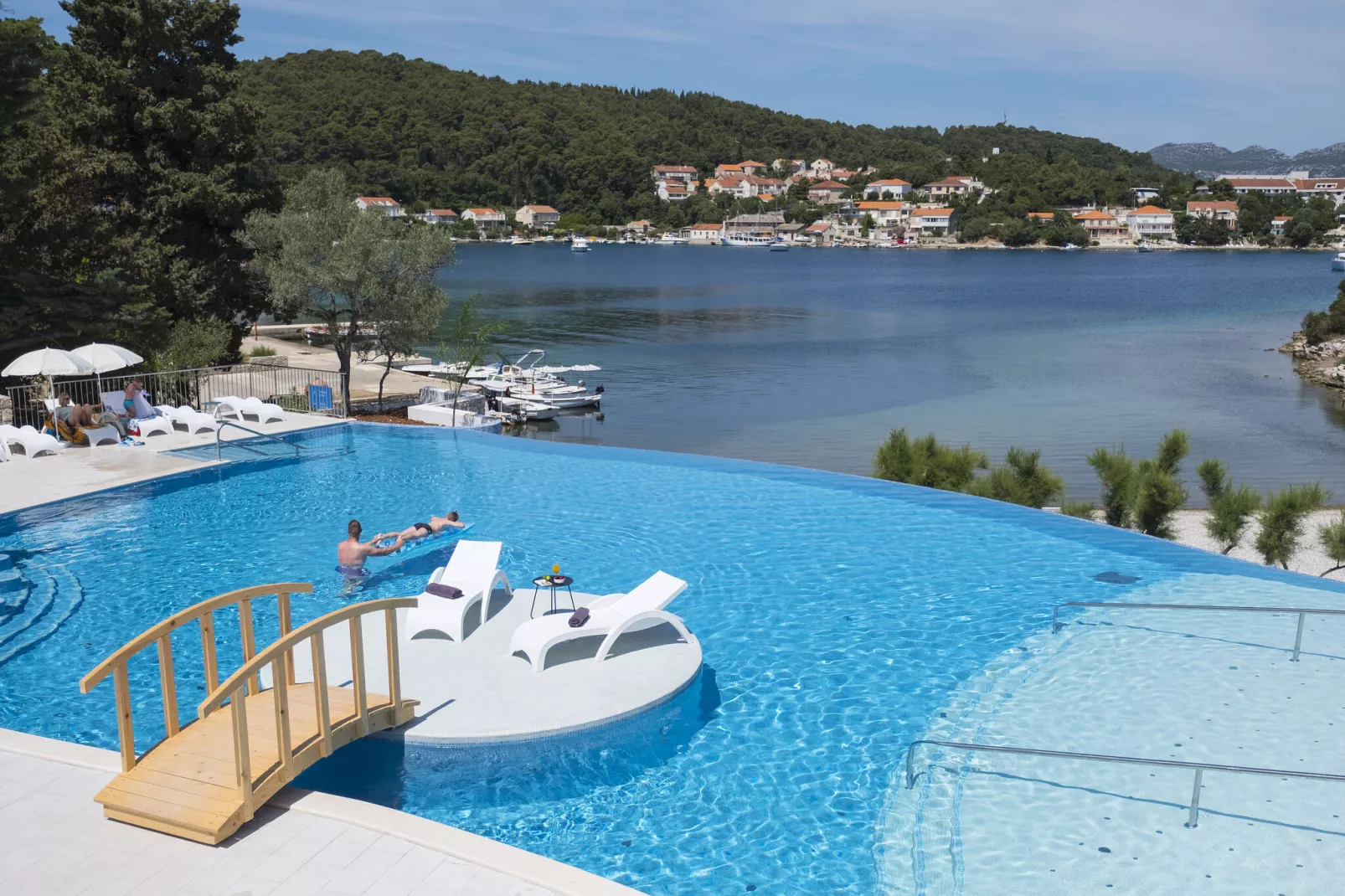 Apartments Aminess Port 9 Residence Korcula-Tip A4 Vinea-Zwembad