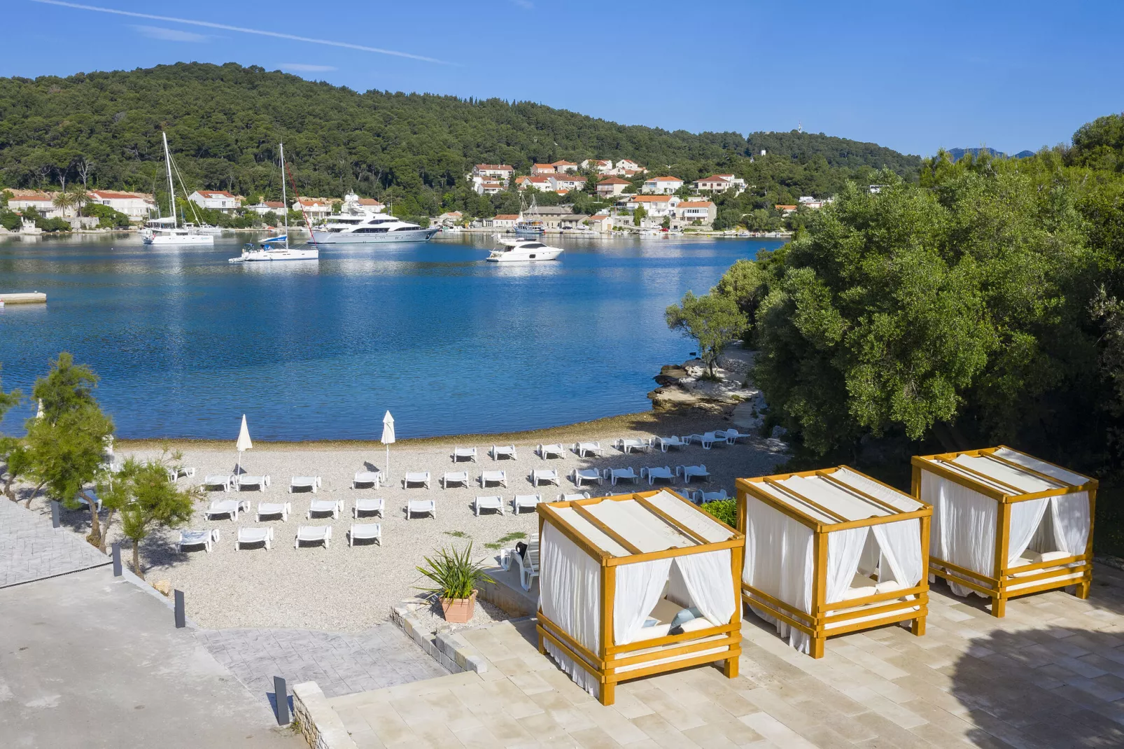 Apartments Aminess Port 9 Residence Korcula-Tip C 4 Navis-Parkfaciliteiten