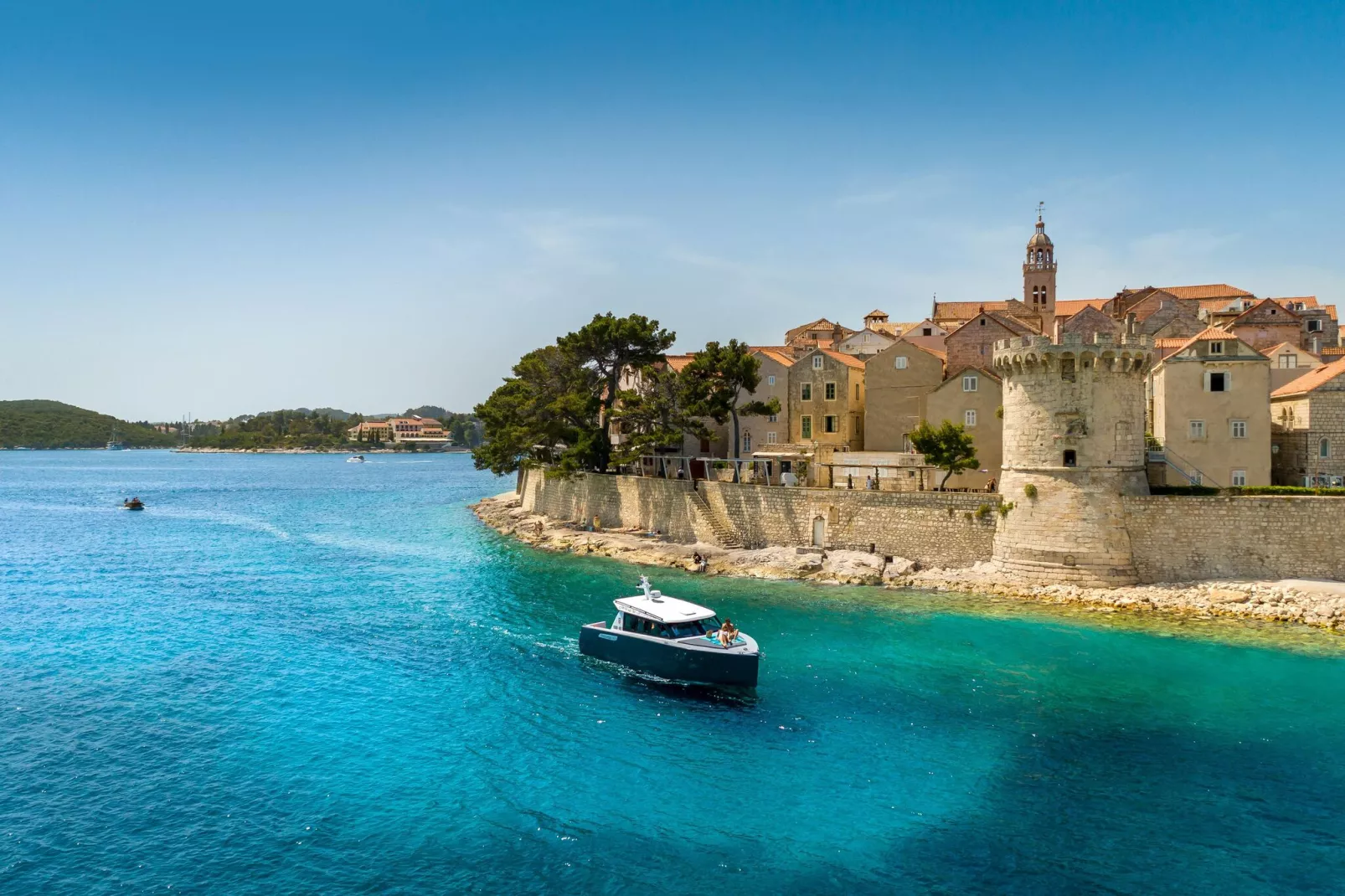 Apartments Aminess Port 9 Residence Korcula-Type C Navis-Gebieden zomer 5km