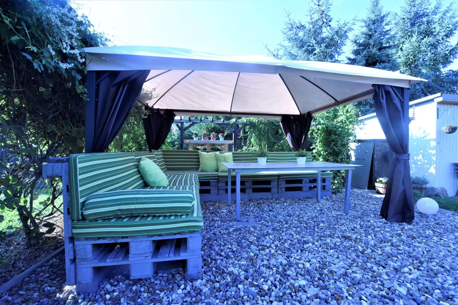 Bungalow Andrea am Salzhaff mit Garten-Tuinen zomer