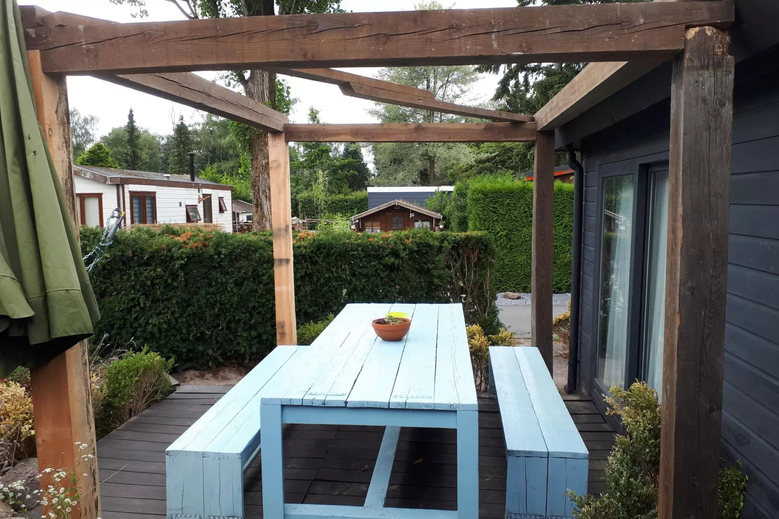 Chalet De Vier Jaargetijden 74-Tuin winter