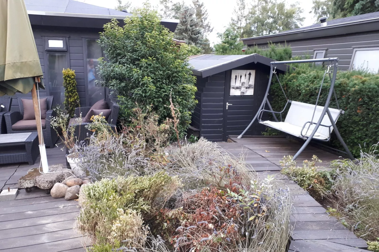 Chalet De Vier Jaargetijden 74-Tuin winter