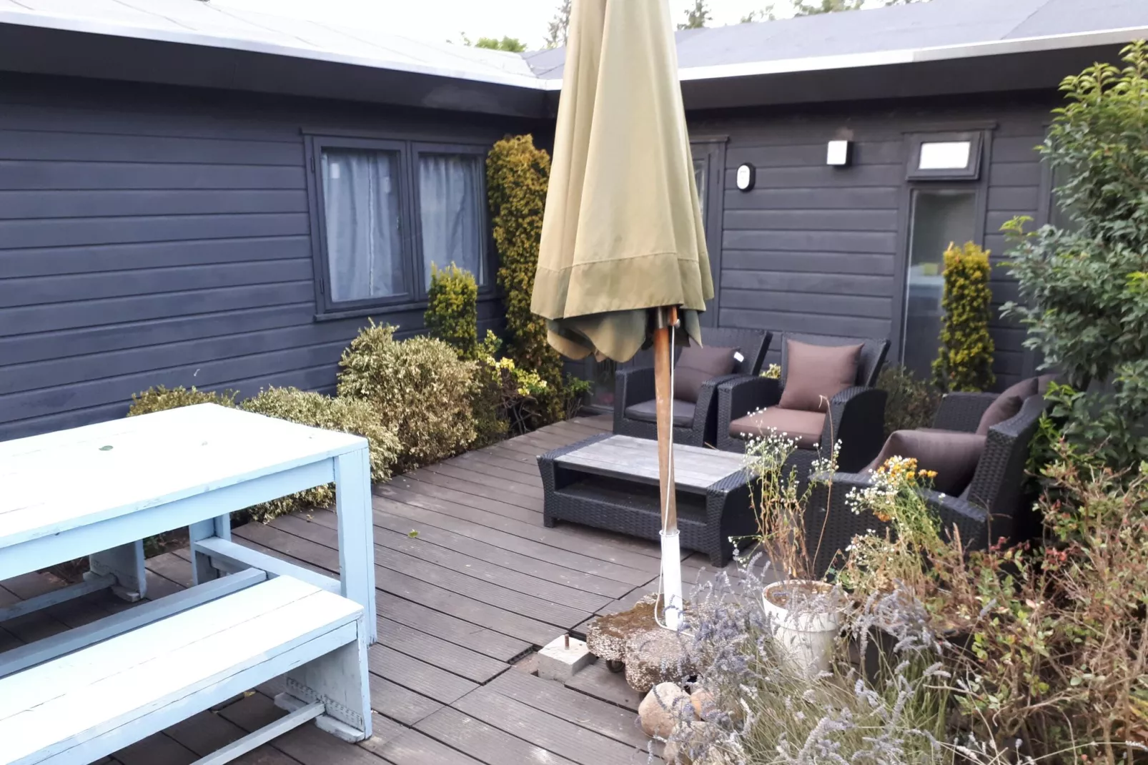 Chalet De Vier Jaargetijden 74-Tuin winter