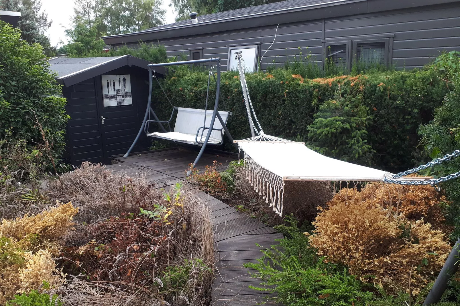 Chalet De Vier Jaargetijden 74-Tuin winter