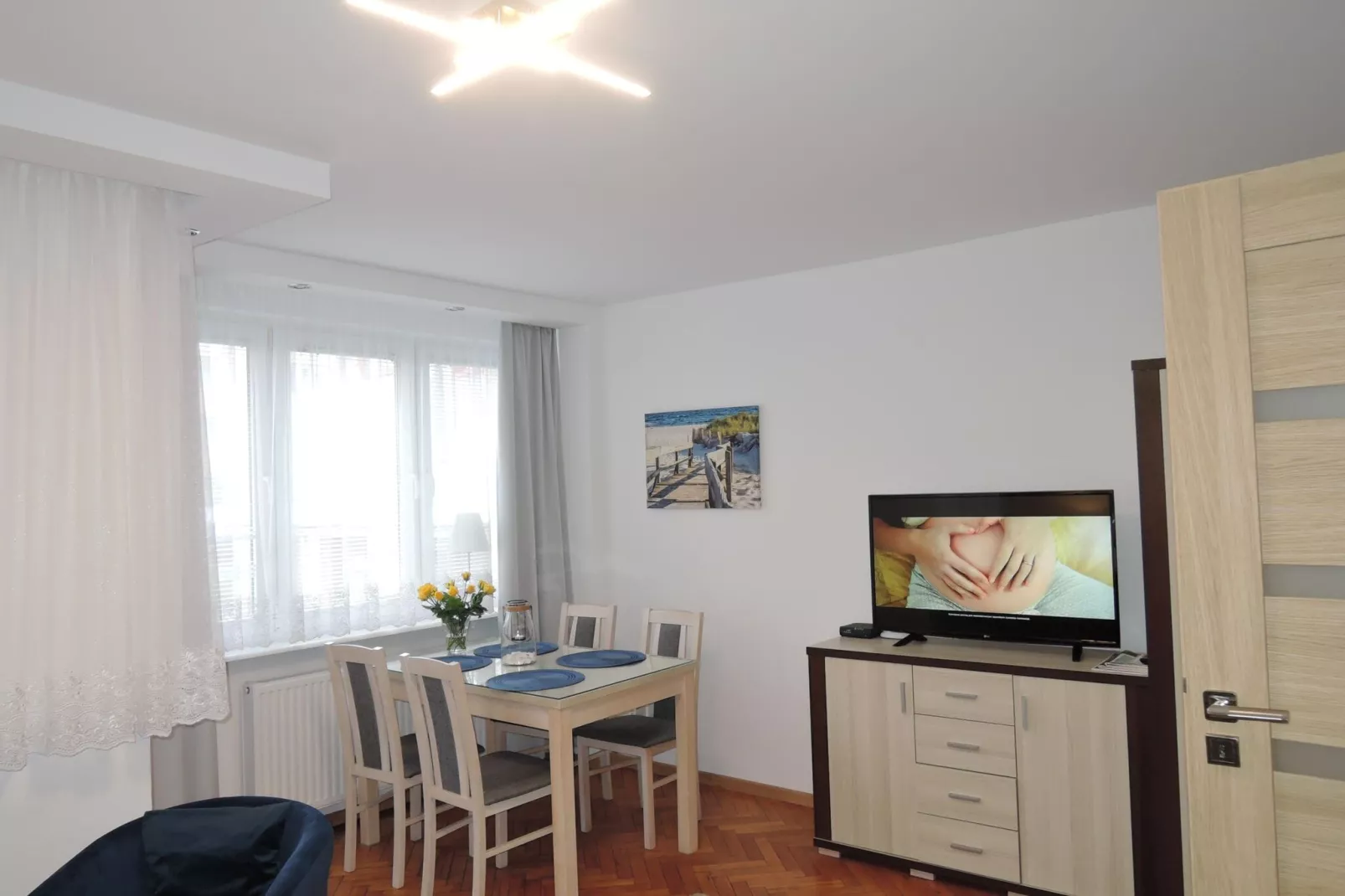 Holiday flat in the centre of Swinoujscie 50 qm SIE-Woonkamer