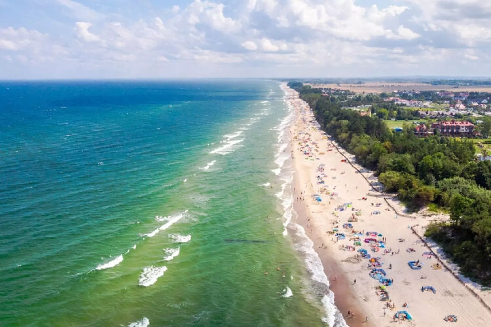 Domki szeregowe dla 4 osób Sarbinowo-Gebieden zomer 1km