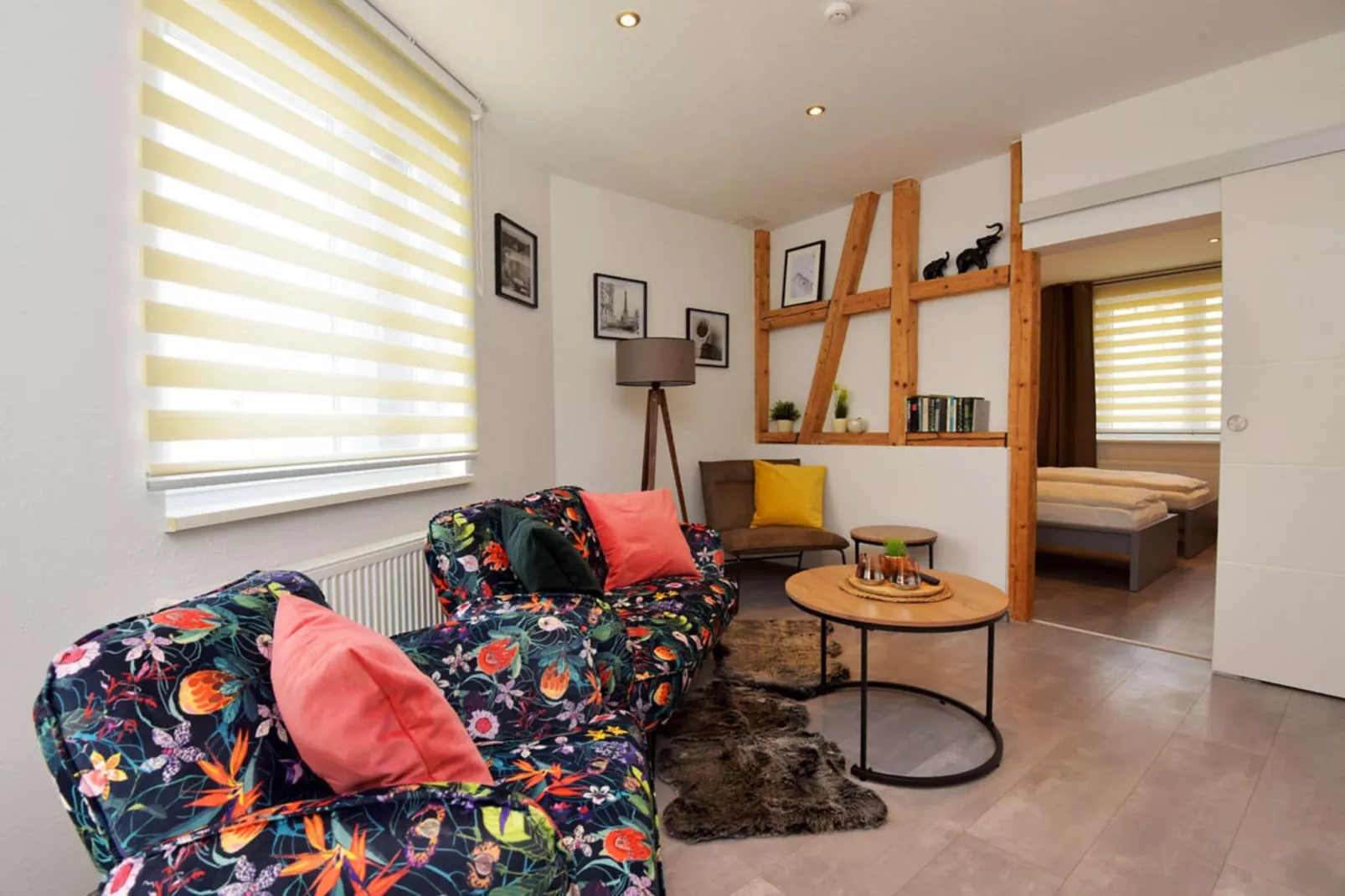 Ferienwohnung Carola-Woonkamer