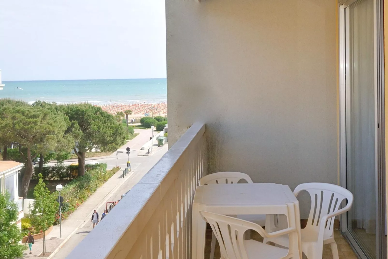 Condominio Skorpios Bibione / C 42-Terrasbalkon