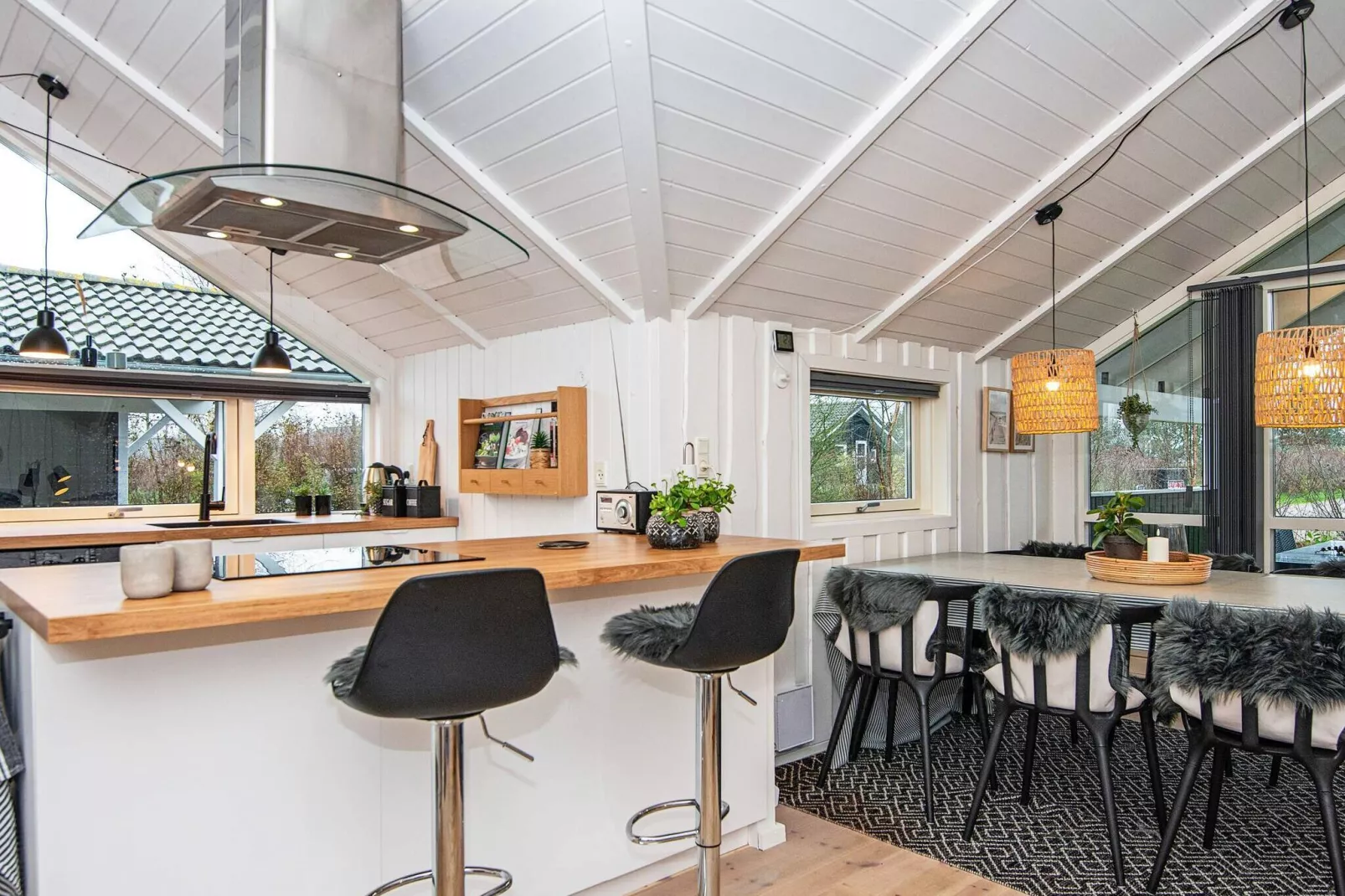Ruim plattelandshuis in Hemmet met overdekt terras-Binnen