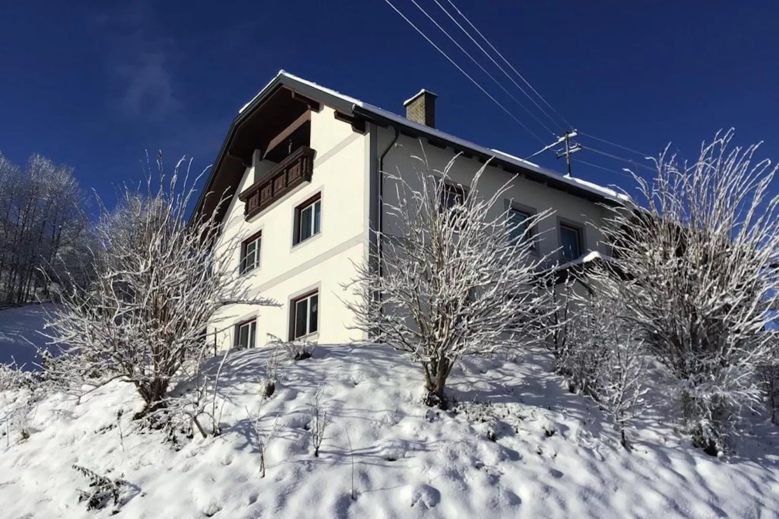 Ferienhaus Peitler-Exterieur winter