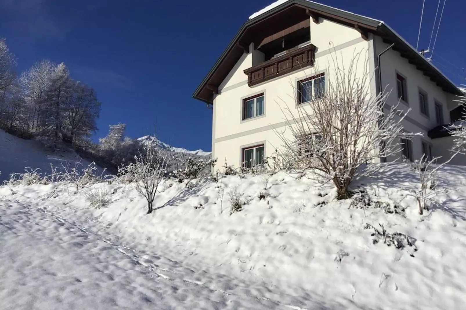 Ferienhaus Peitler-Exterieur winter